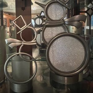 ~SOLD~Yankee Candle Winter Wonderland Snowman Votive and Tealight holder